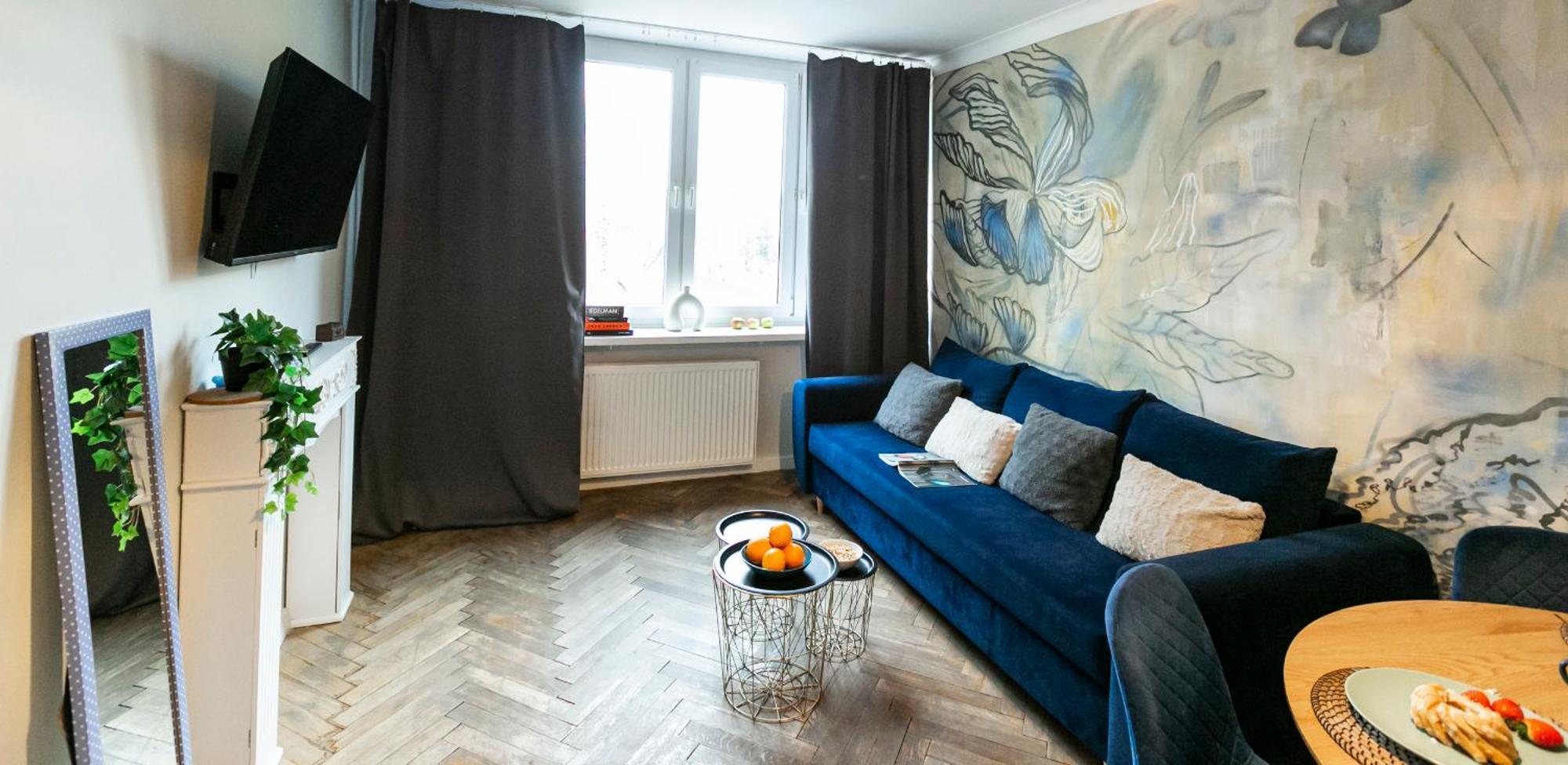 Nowogrodzka 78 - Apartament Dla 4 Osob - 200M Od Szpitala Klinicznego Na Lindleya - 1Km Do Dworca Centralnego - Wifi - Smart Tv 45 Cali Warsaw Luaran gambar